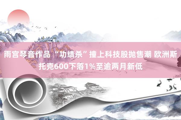 雨宫琴音作品 “功绩杀”撞上科技股抛售潮 欧洲斯托克600下落1%至逾两月新低