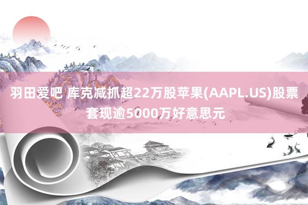 羽田爱吧 库克减抓超22万股苹果(AAPL.US)股票 套现逾5000万好意思元