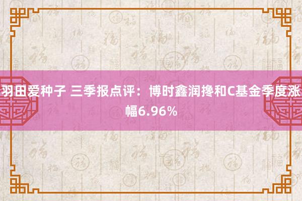 羽田爱种子 三季报点评：博时鑫润搀和C基金季度涨幅6.96%