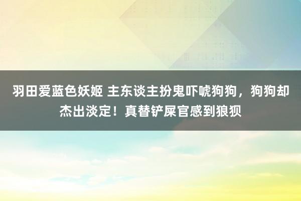 羽田爱蓝色妖姬 主东谈主扮鬼吓唬狗狗，狗狗却杰出淡定！真替铲屎官感到狼狈