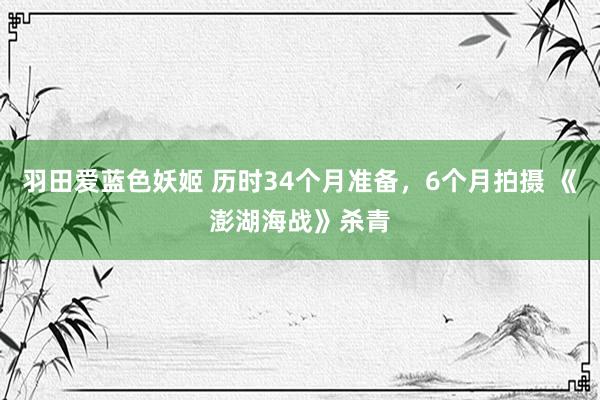 羽田爱蓝色妖姬 历时34个月准备，6个月拍摄 《澎湖海战》杀青